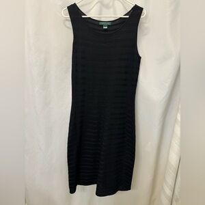Lauren Ralph Lauren Black Dress Size Medium